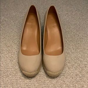 JCrew Espadrille Wedge